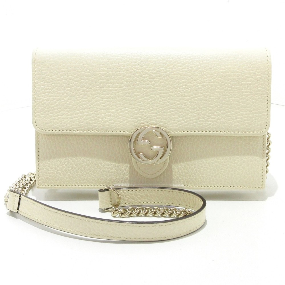 Interlocking G Wallet on Strap